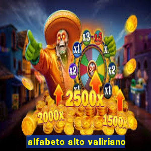 alfabeto alto valiriano